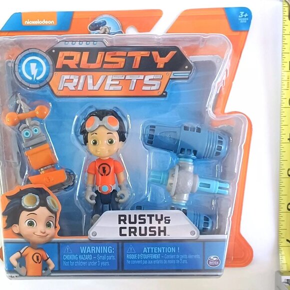 NEW RUSTY RIVETS - RUSTY & CRUSH + 1 Mini Build- New Unopened - Picture 2 of 3